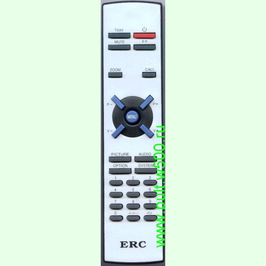 Пульт ERISSON CE-0528AW Erc,Techics (TV) оригинал