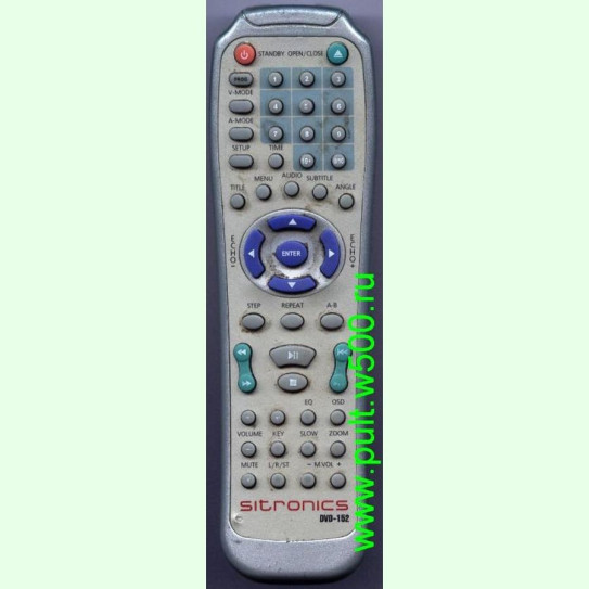 Пульт SITRONICS DVD-152(DVD)аналог