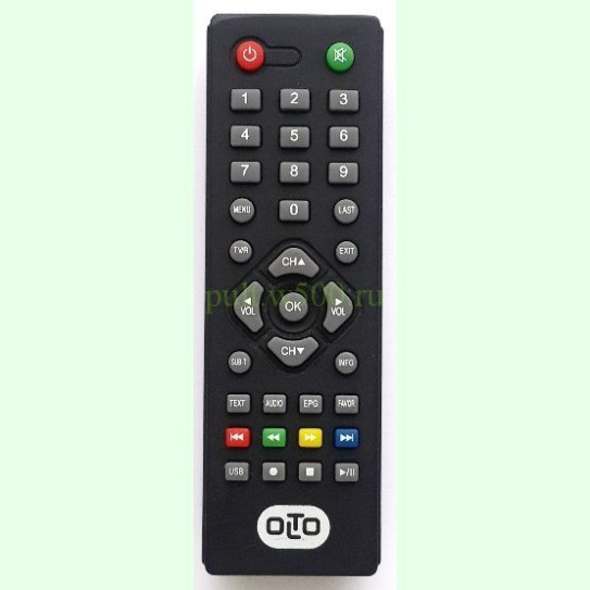Пульт OLTO HDT2-1002 (DVB-T2) аналог