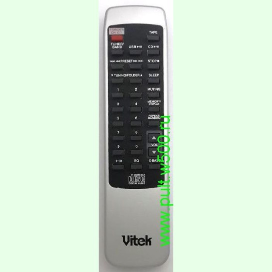 Пульт VITEK VT-3480 (Магнитола) аналог Changer (4 : 1)