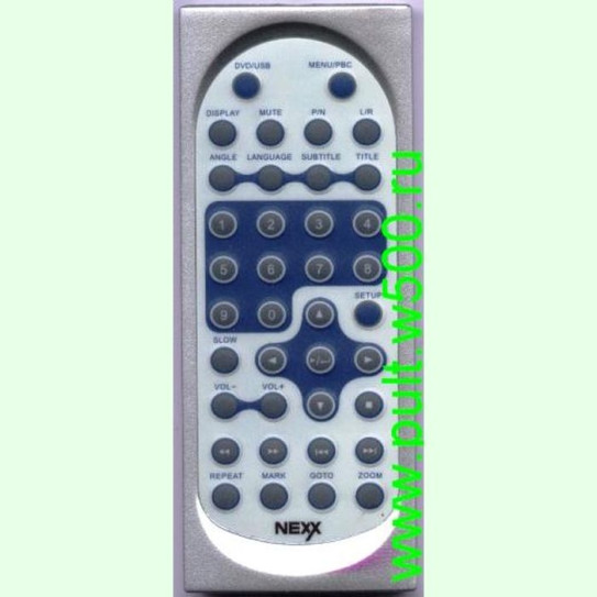 Пульт Nexx NDV-9300 ( DVD портативный ) оригинал