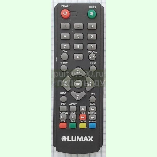 Пульт LUMAX DV1120HD (DVB-T2) аналог