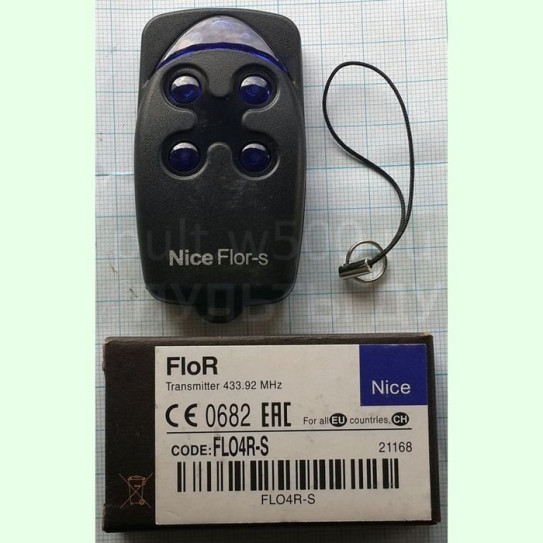 Пульт NICE FLO4R-S ( 4 кнопки ) italy оригинал