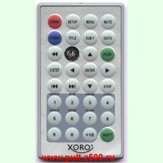Пульт XORO HSD-7070(DVD)аналог DELLY