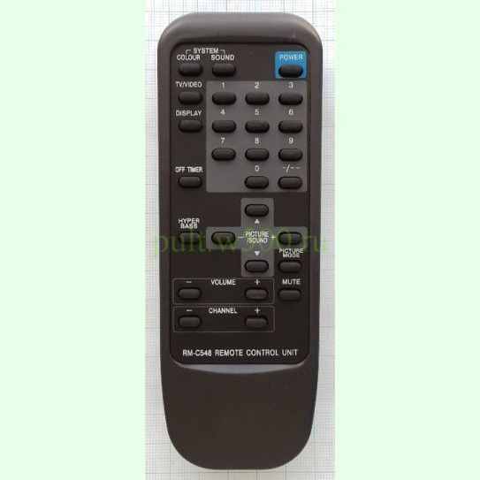 Пульт JVC RM-C548 (TV) SG