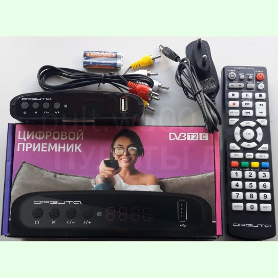 Цифровой приёмник Орбита OT-DVB01 (DVB-T2, C)