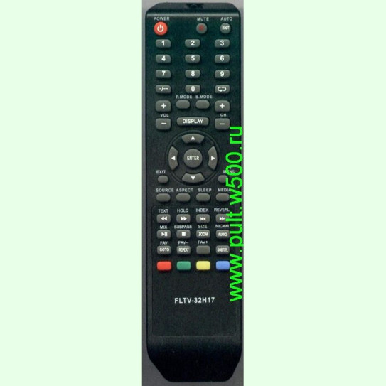 Пульт FUSION FLTV-32H17 Shivaki (LCD) HUAYU