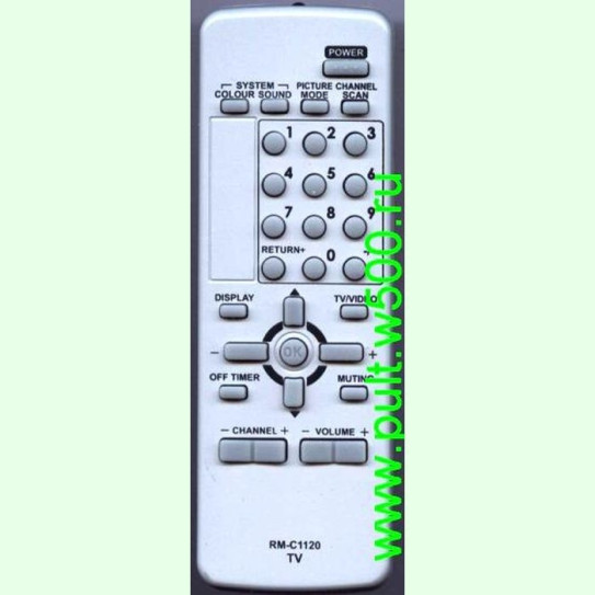 Пульт JVC RM-C1120 (TV) HUAYU