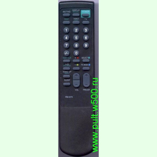 Пульт SONY RM-870 (TV) HUAYU