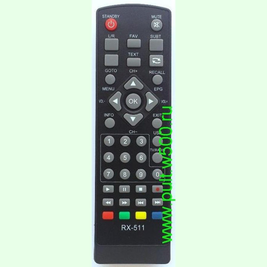 Пульт CADENA HT-1658 (DVB-T2) HUAYU