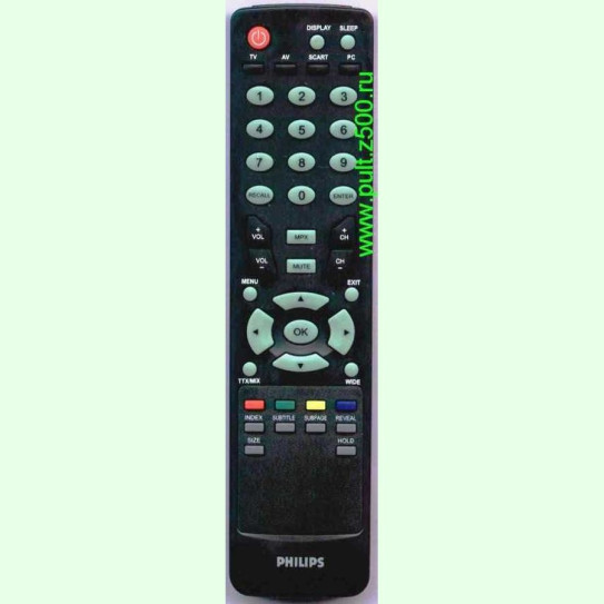 Пульт PHILIPS RC-801 (TV ) аналог Changer