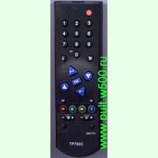 Пульт GRUNDIG TP-750C (TV) как ориг