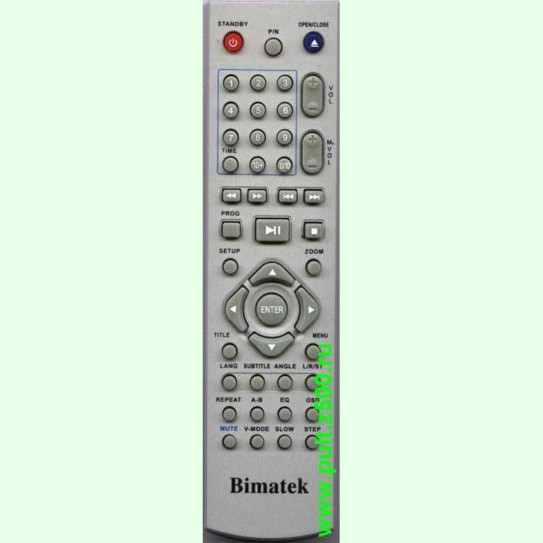 Пульт BIMATEK YL-868 ( DVD D-2540 VKA ) аналог Changer
