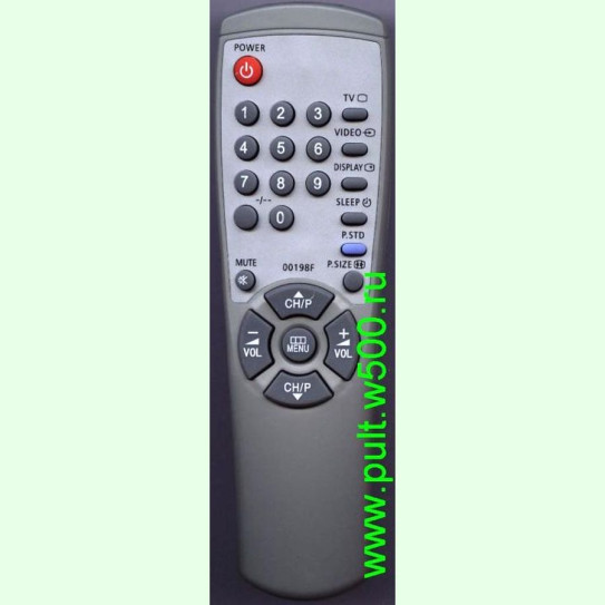 Пульт SAMSUNG AA59-00104J, AA59-00198F (TV.серый) HUAYU