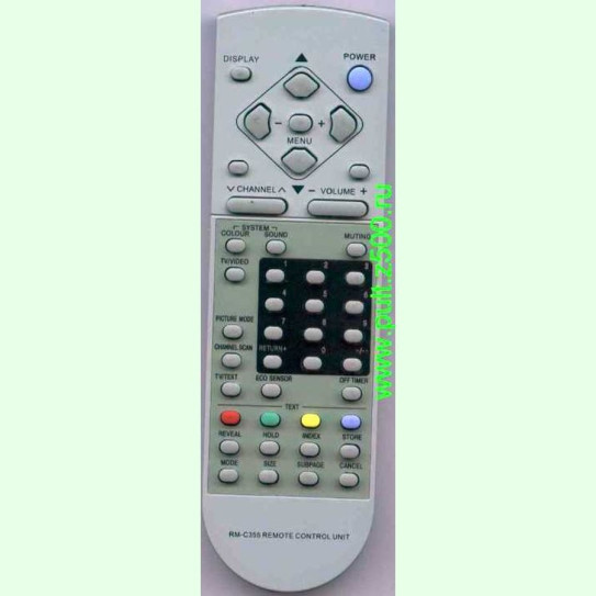 Пульт JVC RM-C355 (TV.TXT) HUAYU