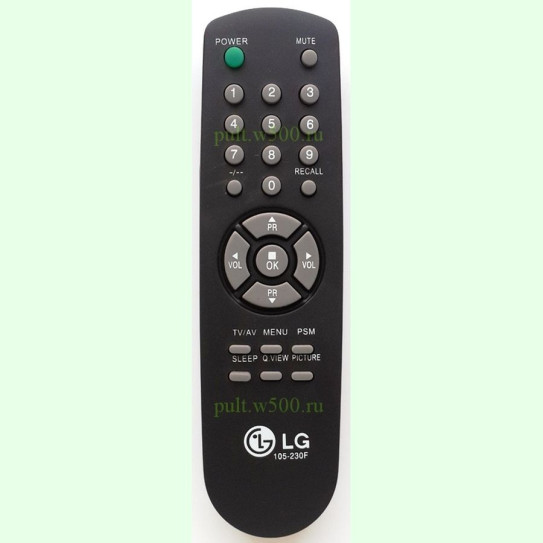 Пульт LG 105-230F (TV) как ориг
