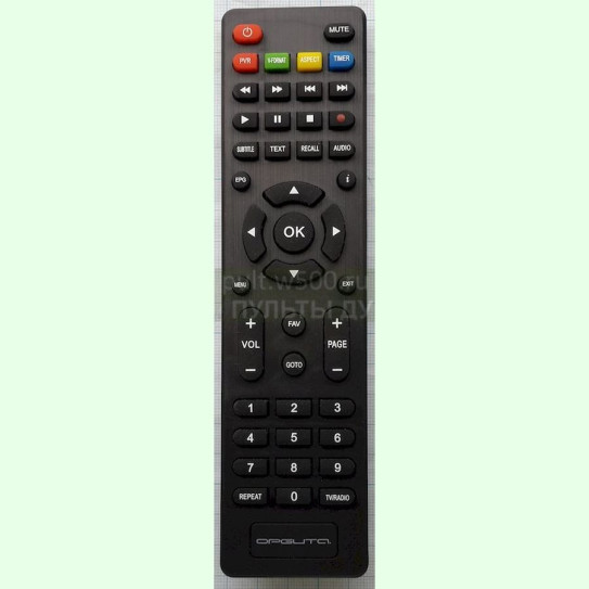 Пульт ОРБИТА OT-DVB29 (DVB-T2) аналог