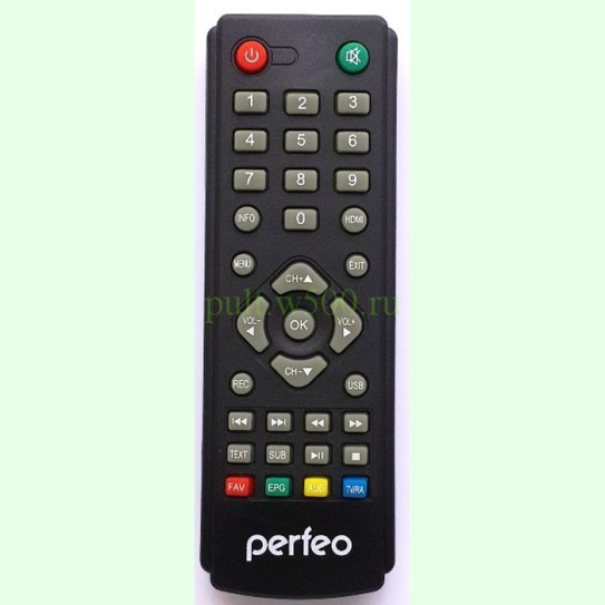 Пульт Perfeo PF-T2-1 (DVB-T2) (DVB-T2) аналог