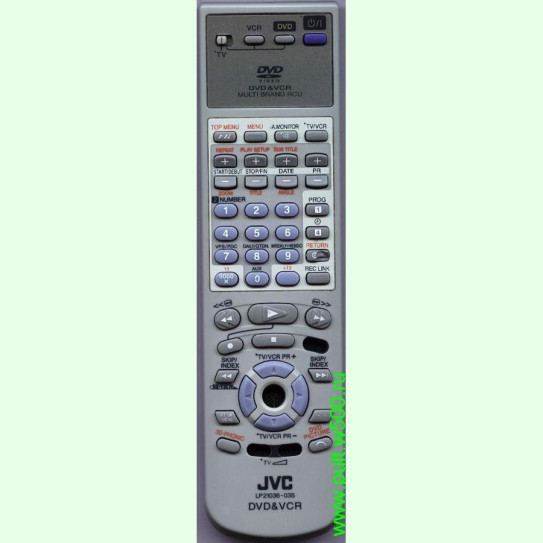Пульт JVC LP21036-035 ( DVD-VCR комби ) аналог Changer