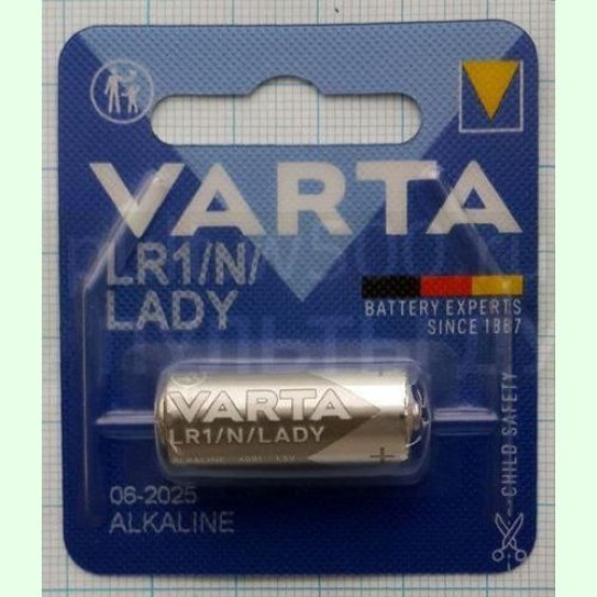 Батарея LR1 (910A) 1.5 V VARTA N Lady (1BL)