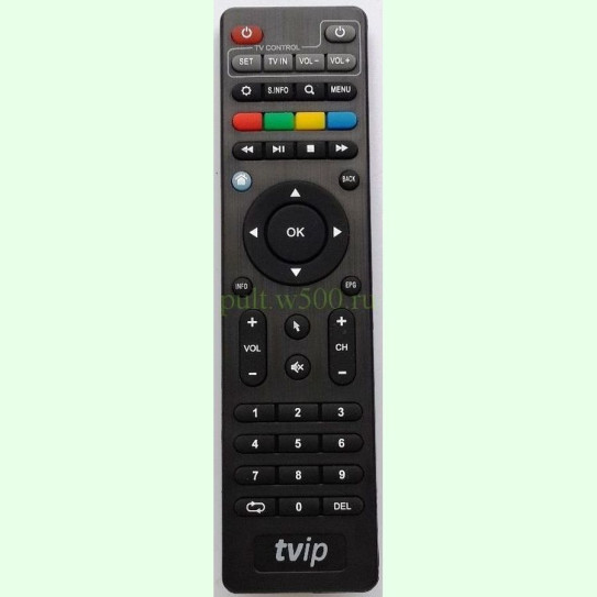 Пульт TVIP 01FE 98301 ( IPTV S-300, S-310, S-400) оригинал