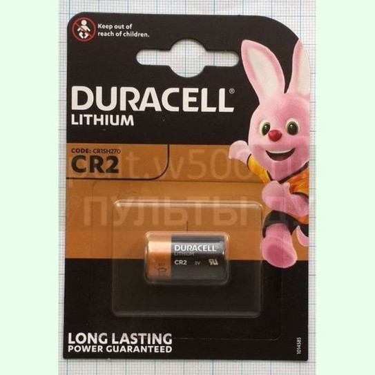 Батарея CR2  Duracell LONG LASTING (1BL)