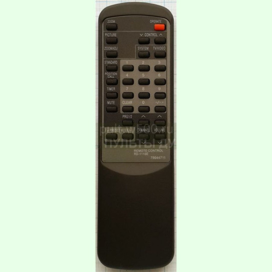 Пульт NEC RD-1110E (TV) как ориг