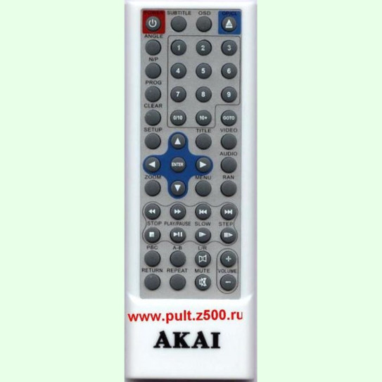Пульт AKAI DV-P4960KDSM (DVD DV-P4830, DV-P4797KDMC) Q