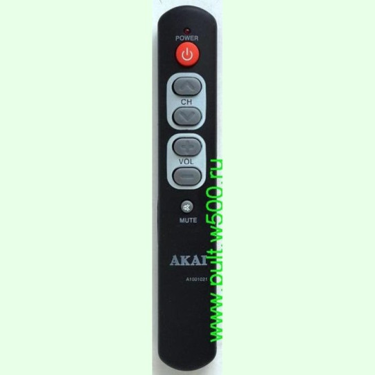 Пульт AKAI A1001021 (TV 6 кнопок) оригинал