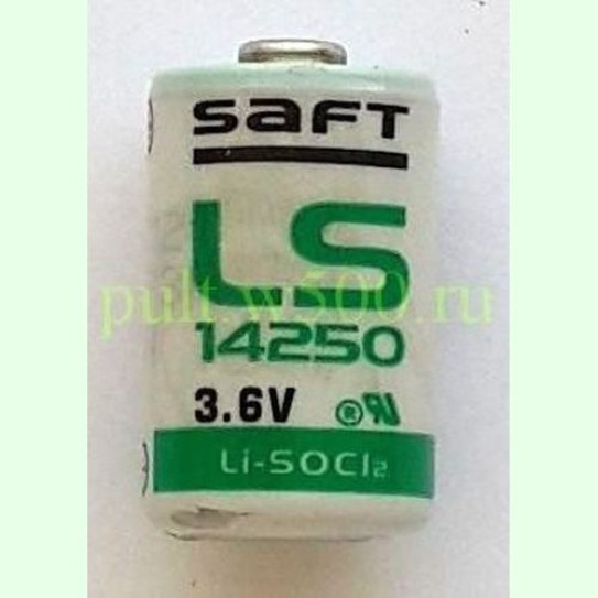Батарея LS14250 1/2AA, 3.6V, Li-SOCI2 FR SAFT