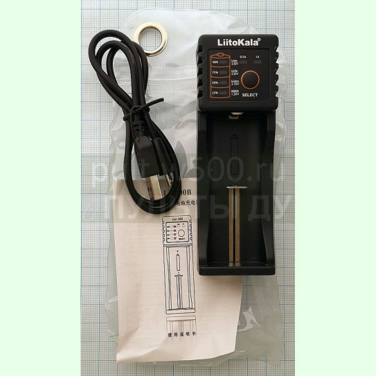 Зарядное устройство AA, AAA, 18650 и другие ( LiitoKala lii-100B )