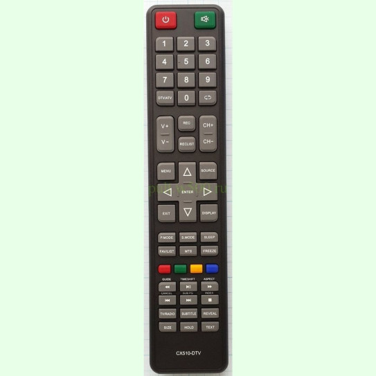 Пульт DEXP CX510-DTV (5110) ( LCD SMART ) HUAYU