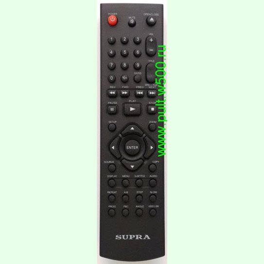 Пульт SUPRA DVX-217XK (DVD) оригинал