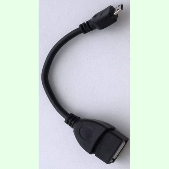 Переход USB A "гн" - micro USB "шт" OTG    кабель 0,1 м