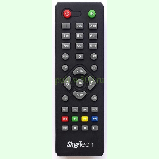 Пульт SkyTech 97G (DVB-T2) аналог