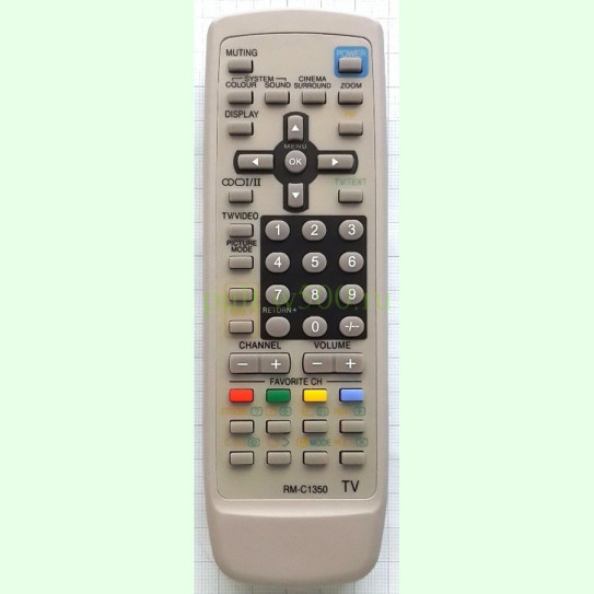 Пульт JVC RM-C1350 (TV) HUAYU