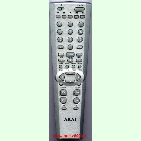 Пульт AKAI 6121 (TV 29CTF66BC ) аналог