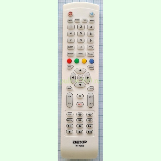 Пульт DEXP KT-1252 белый ( LCD F40D7100M ) оригинал