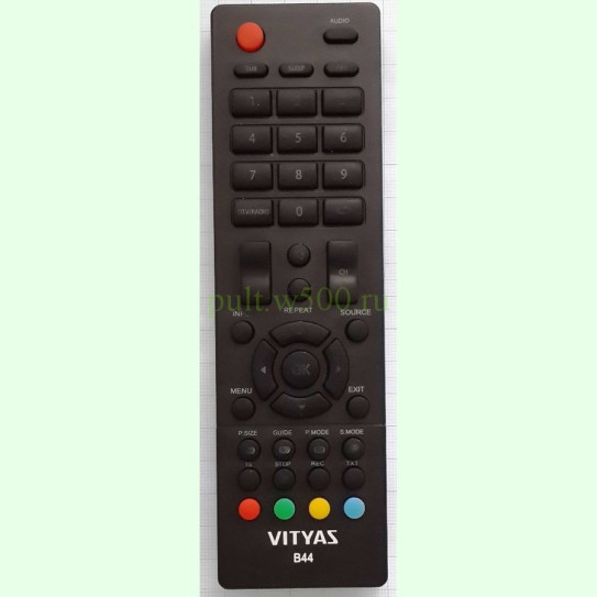 Пульт VITYAZ B44 ( LCD ) аналог Changer TV