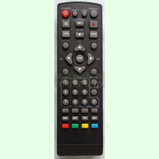 Пульт OPENBOX DVB-T777 без надписи (DVB-T2) оригинал