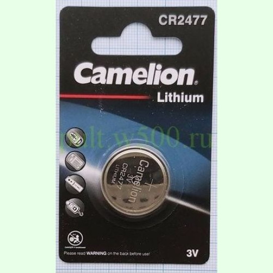 Батарея CR2477  3V Camelion