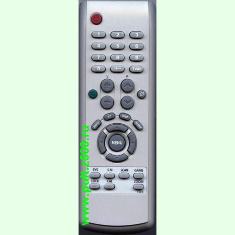 Пульт ERISSON 1CE3 серый (TV) HUAYU