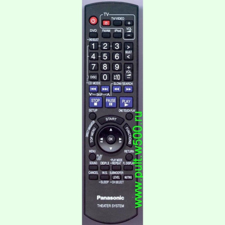Пульт Panasonic N2QAYB000214 (DVD театр) оригинал