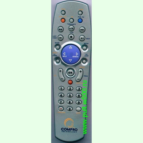 Пульт COMPRO videomate E800 (TV тюнер) оригинал